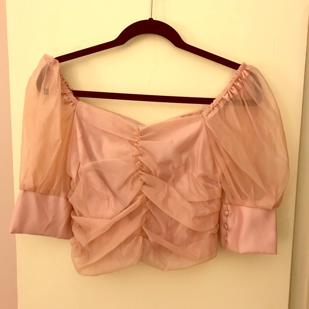 Boohoo Sweetheart Top